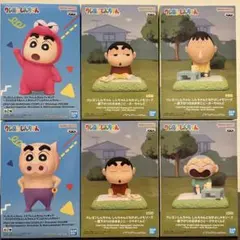クレヨンしんちゃん　フィギュア6体セット