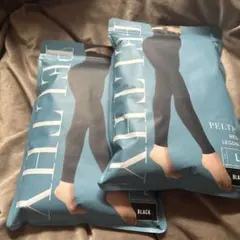 PELTHY RESET LEGGINGS ブラック L
