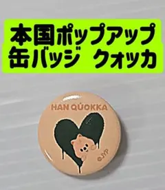 クォッカ 缶バッジ ポップアップ ハン ハニ トレカ 即購入可能 skzoo