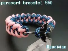 パラコード ブレスレット【グロー】ハワイアン No.517
