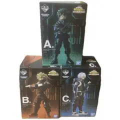 僕のヒーローアカデミア ヒロアカ 緑谷出久 爆豪勝己 轟焦凍 フィギュア WHM