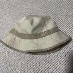 POLO バケットハット ベージュ/ブラウン