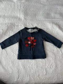 familiar 80 ネイビー トレーナー