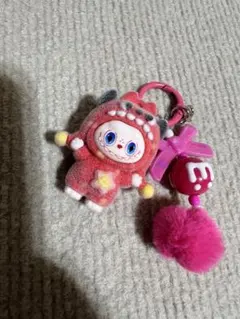 フワフワキャラクターキーホルダー 5色セット