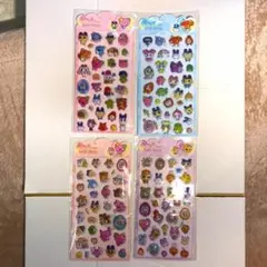 【新品未開封】たまごっち ぷくぷくシール 3D立体ステッカー 4シートセット