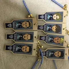 三代目 羽子板ストラップ 7つセット