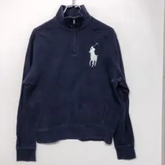 Polo Ralph Lauren 古着 ビッグポニー 刺繍 スウェットトップス