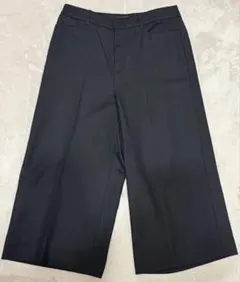 【日本製★状態良】INDIVI 毛99% 七分丈 サイズ38 クリーニング済