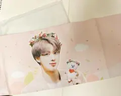 BTS ジン JIN RJスローガン セット（ホログラム・おまけ付き）