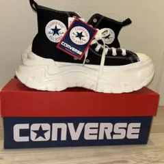 【新品/箱タグ付】コンバース オールスター シティハイク HI 28cm 黒のサムネイル
