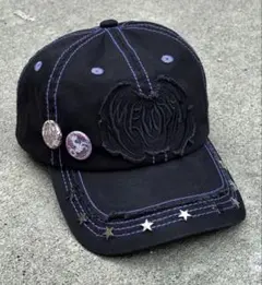 ec melodiBLACK STAR STUDDED HAT - メルカリ