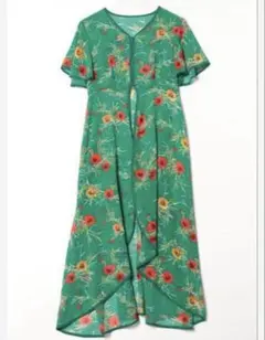 SLY 花柄 グリーン