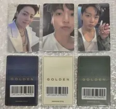 BTS ジョングク GOLDEN PVC トレカ　JUNGKOOK
