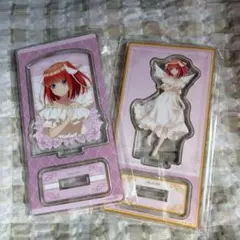 アクリルスタンド 2個セット ピンク 中野二乃 ＊まとめ売り可能 - メルカリ
