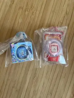 たまごっちぼーろ3 エンたまフリルぴんく　たまパラブルーウォーター