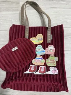 コメダ珈琲 福袋 バッグ ポーチ シール すみっコぐらしコラボ