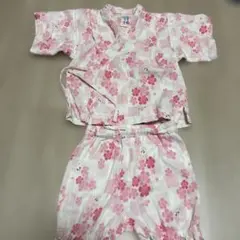 みきはうす 花柄甚平 90cm