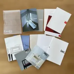 Cassina ixc. カタログ 2002-2004(ハードカバー付)