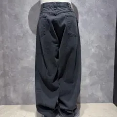 【送料無料】 USA 古着 Wrangler ラングラー ブラックデニムパンツ