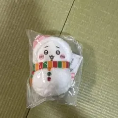 エニマイくじE賞 ちいかわ　雪だるまマスコット