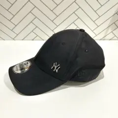 New Era 9FORTY NYロゴ キャップ ブラック 調整可 ヤンキース