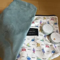 ヨガ未使用バーム2個とマットタオルヨガバッグ付