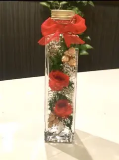ハーバリウム　クリスマス