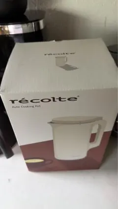 新品　未使用récolte Cooking Pot Cream White ☆新品未使用☆récolte Auto Cooking Pot クリーム色 - メルカリ