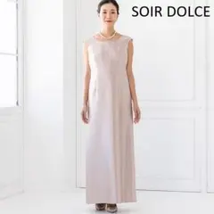 SOIR DOLCE ソワールドルチェ エレガント シャンタン マキシワンピース