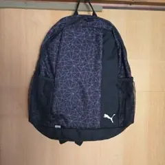 PUMA バックパック リュック ブラック 幾何学模様