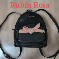 Rubin Rosa ゴールド×ブラック ハンドバッグ - メルカリ