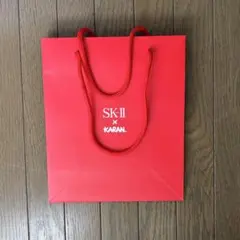 SK-II × KARAN ショッパー 紙袋　クリスマスコフレ