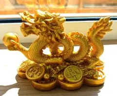 開運絵画　❀金爆金龍巻き付き❀限定品