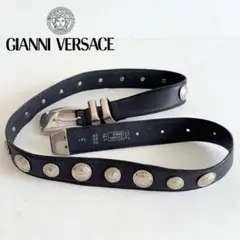 【新品】ジャンニヴェルサーチ 3連 ベルト レザー ブラック クロコ　ブラウン 2025年最新】Gianni Versace メンズ ベルトの人気アイテム