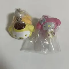 サンリオ ガチャ GRWMマスコットチャーム ポムポムプリン マイメロ