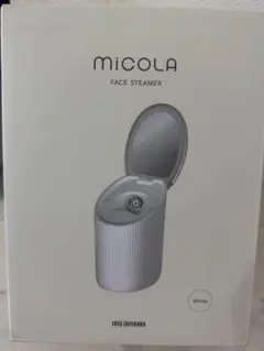 新品未使用！！IRIS OHYAMA micola フェイススチーマー ホワイトのサムネイル