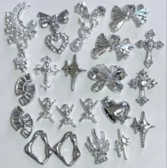 No.468 ネイルパーツ　デコパーツ　まとめ売り　セット