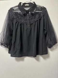 axes femme シアーブラウス