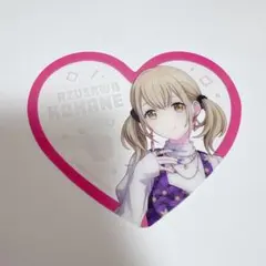 プロセカ 韓国 POP UP ハート型クリアカード　小豆沢こはね