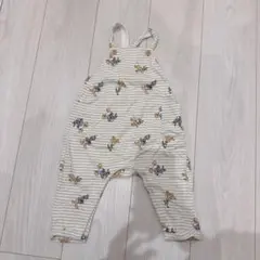 H&M ディズニー　ロンパース　オーバーオール　プーさん　春夏　サロペット