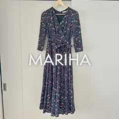 美品✨マリハ マドモアゼルのドレス カシュクールワンピース ヒトデ