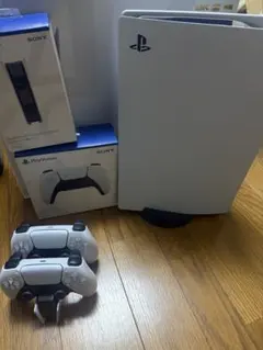 PS5（通常版）予備のコントローラー＋充電スタンド付き