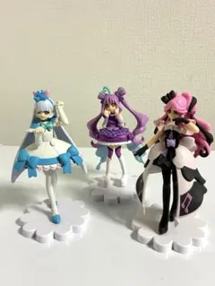 プリキュア フィギュア3体セット 美品 約12cm