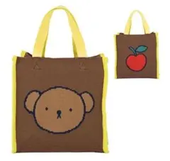 ★値下げ・定価約4000円・新品★ミッフィー　ボリス　ニット　トートバッグ