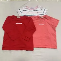 MIKI HOUSE Tシャツ 3枚セット 90cm
