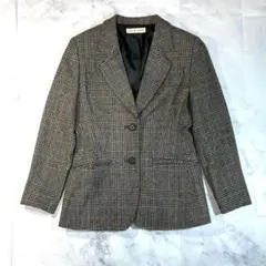 five & seven チェック柄 テーラードジャケット トラッド 長袖 美品