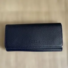 FURLA キーケース ネイビー