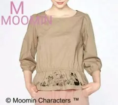 (新品)MOOMIN なかよしすそ刺しゅうトップスのサムネイル