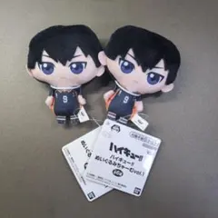 ハイキュー!!　ぬいぐるみちゃーむ　影山飛雄×2