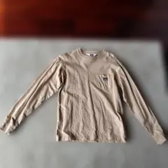 BEN DAVIS ベージュ 長袖Tシャツ M